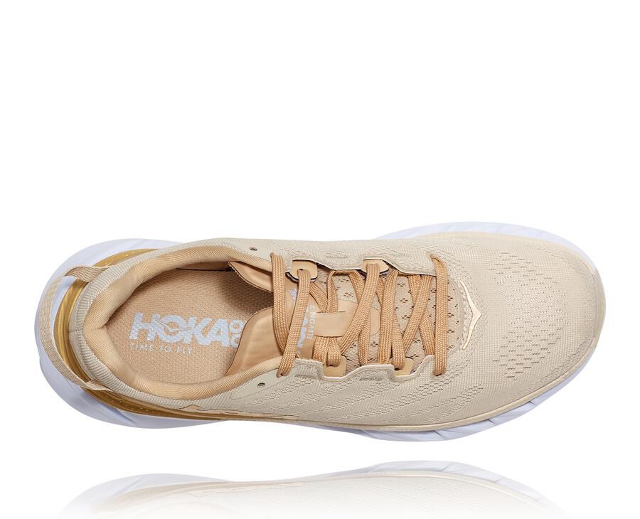 Hoka One One Koşu Ayakkabısı Kadın Bej Rengi - Elevon 2 - OZ4823175